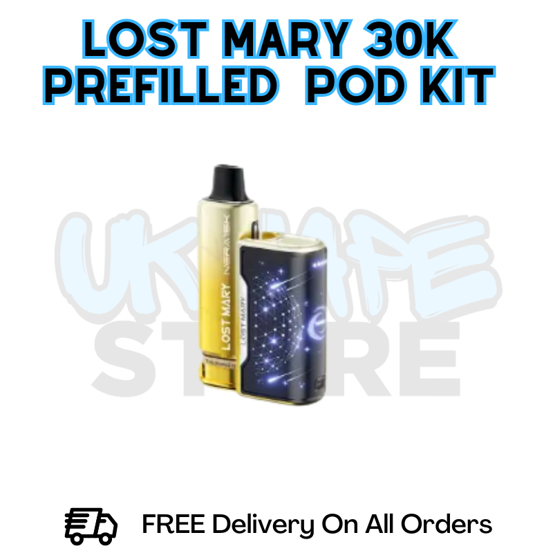 Lost Mary 30K Puff Nera Pod Device – Yellow Edition