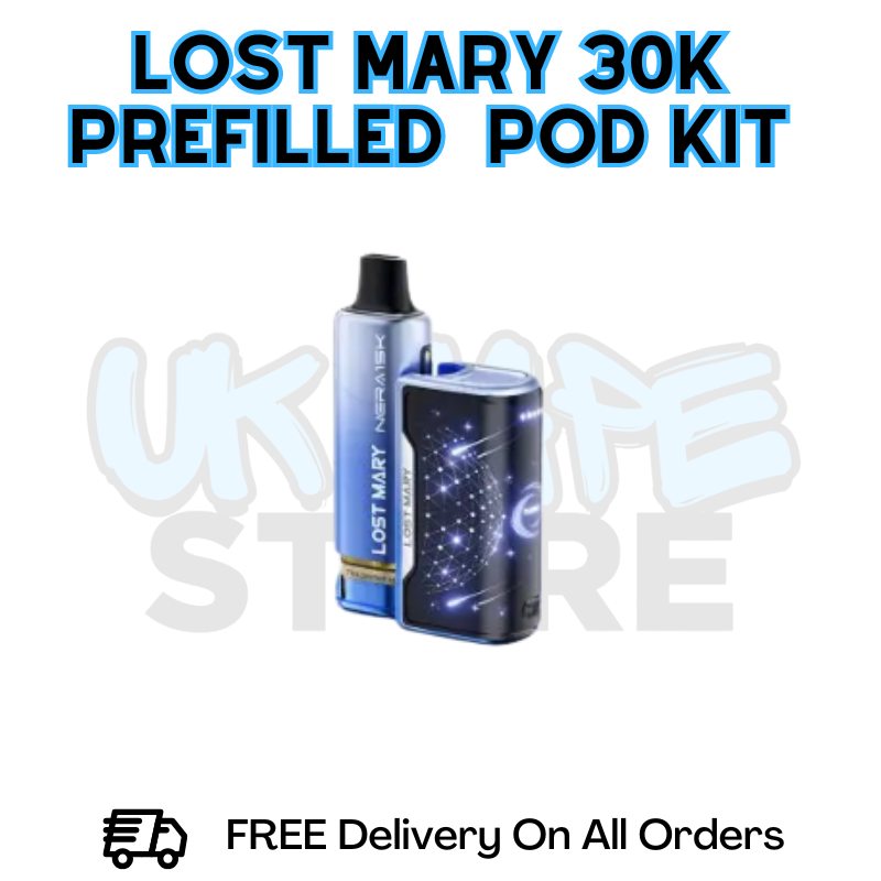 Lost Mary 30K Puff Nera Pod Device – Blue Edition