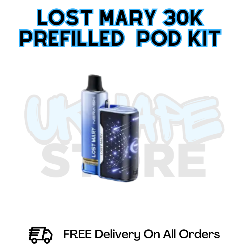 Lost Mary 30K Puff Nera Pod Device – Blue Berry Edition
