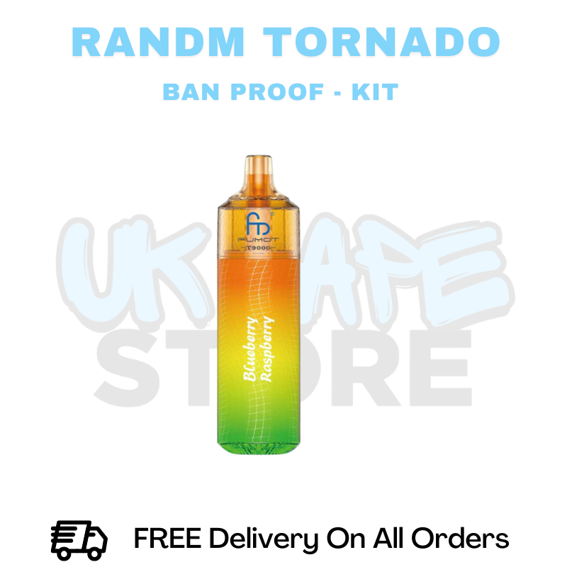 Buy online Blueberry Raspberry RandM T9000 Prefilled Pod Kit - ONLY £5.99