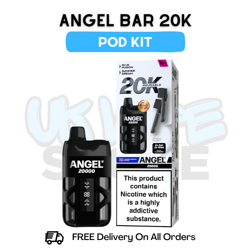 Black Edition Angel Bar 20K Prefilled Pod Kit