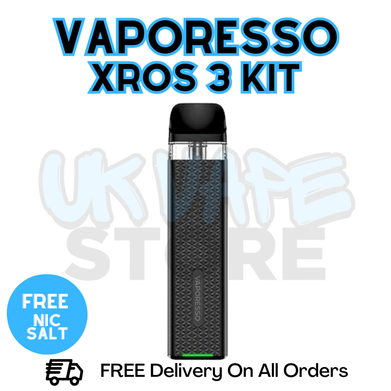 Shop Fresh Green Vaporesso Xros 3 Vape Kit - ONLY £16.99 | FREE SHIPPING - UK Vape Store