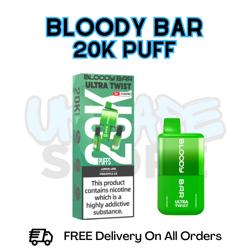 Lemon Lime - Pineapple ICE Bloody Bar 20K Disposable