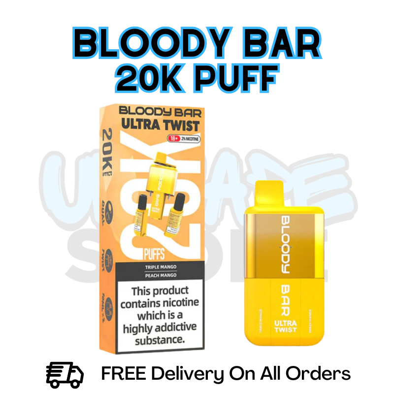 Triple Mango Bloody Bar 20K Prefilled Pod Kit - £7.99