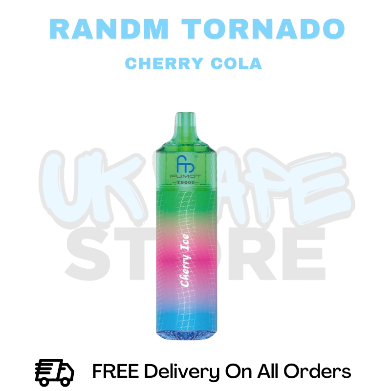 Buy Online Cherry Cola RandM T9000 Prefilled Pod Kit - ONLY £5.99