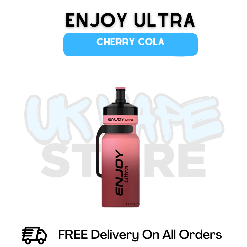 Buy Online Cherry Cola Enjoy Ultra 9000 9K Puff - £6.99