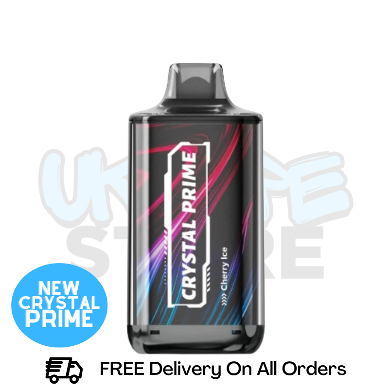 Cherry Ice Crystal Prime Deluxe 18000 Puff - £9.99