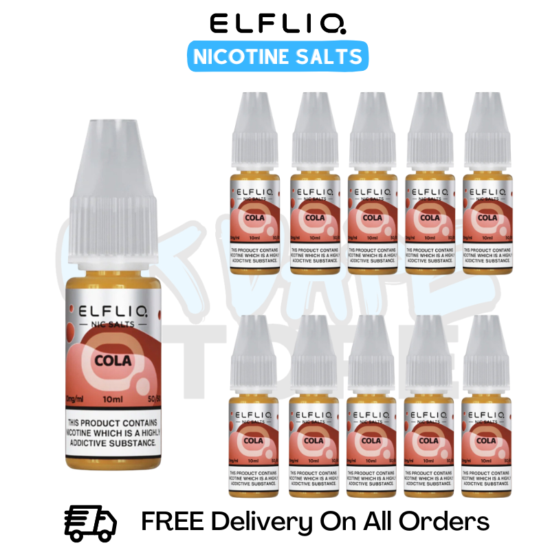 Cola ElfLiq Nicotine Salts Box Of 10
