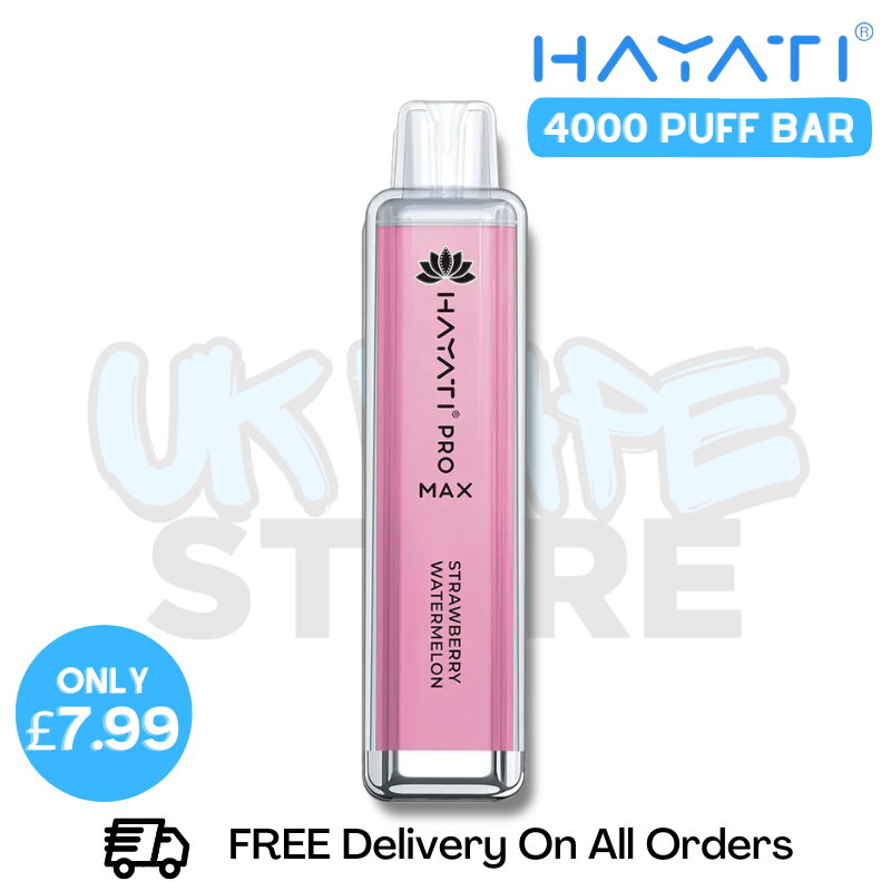 Strawberry Watermelon Hayati Pro Max 4000Puffs 4K Disposable