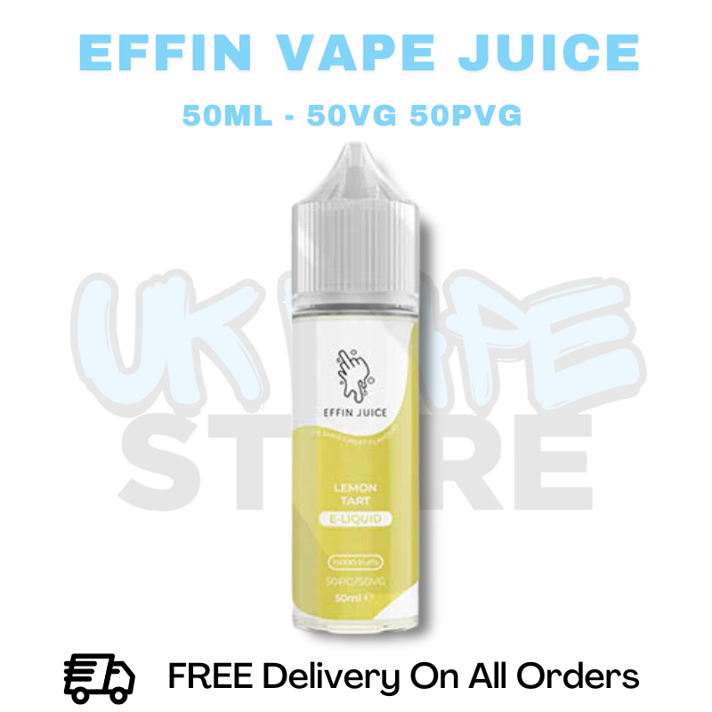 Buy Online Lemon Tart Effin Juice Shortfil 50ML