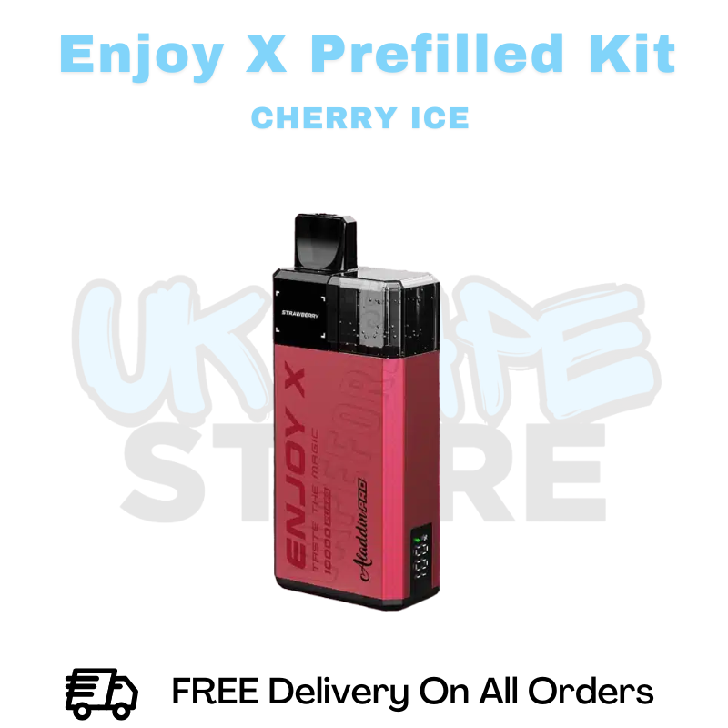 Cherry ICE Enjoy X 10K Ultra Prefilled Pod Kit – ONLY £6.49