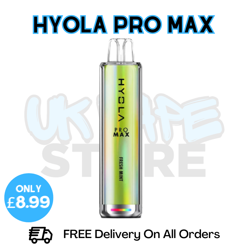 Shop Fresh Mint Hyola Pro Max 6000 Puff - Only £8.99 - UK Vape Store