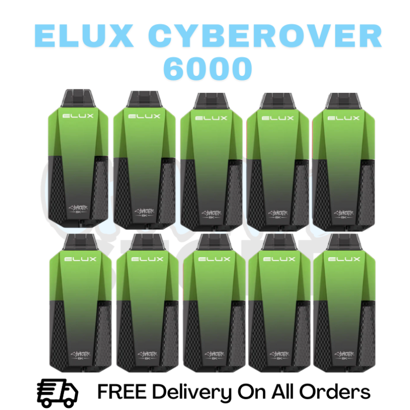 Gummy Bear Elux CyberOver 6000 Box Of 10