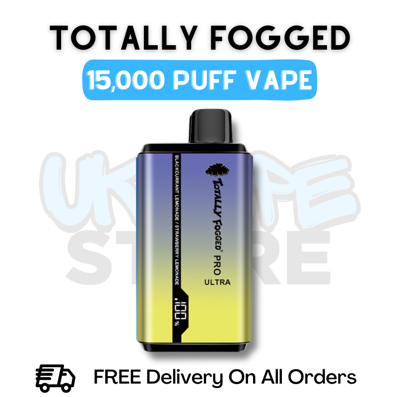 Blackcurrant Lemonade Totally Fogged Ultra 15000 Bar