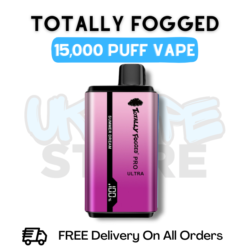 Shop Summer Dream Totally Fogged Ultra 15000 15K Puff Disposable | 10+ Flavours - UK Vape Store