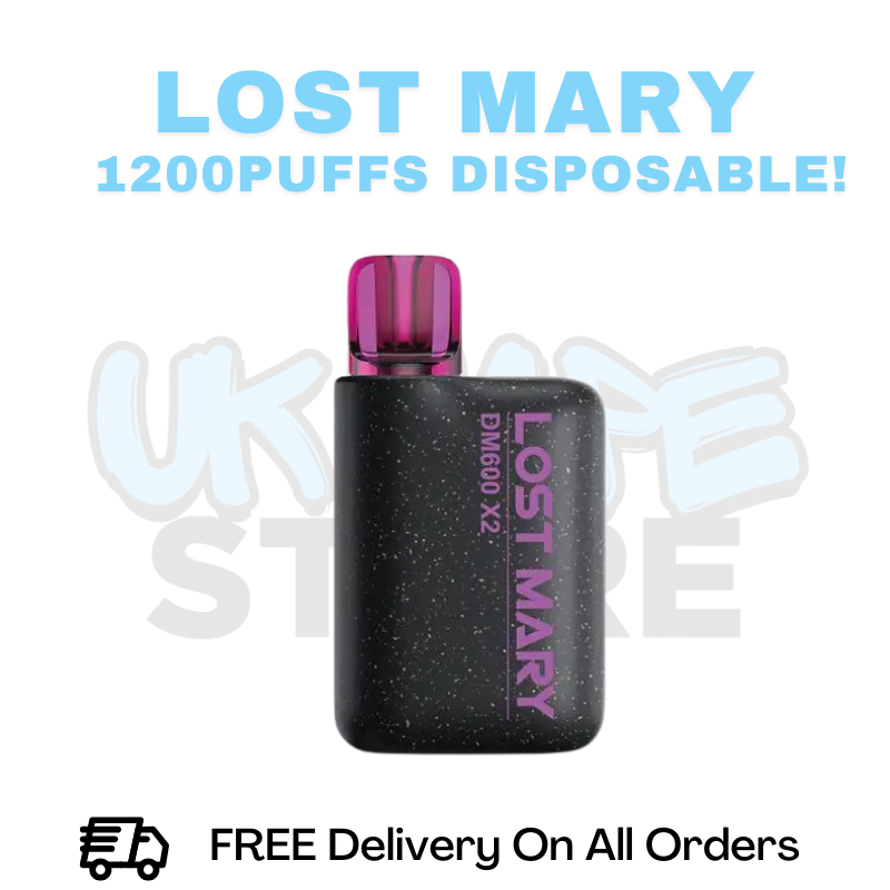 Buy Online Mix Berries Lost Mary DM600 X2 1200Puff Disposable Vape Kit