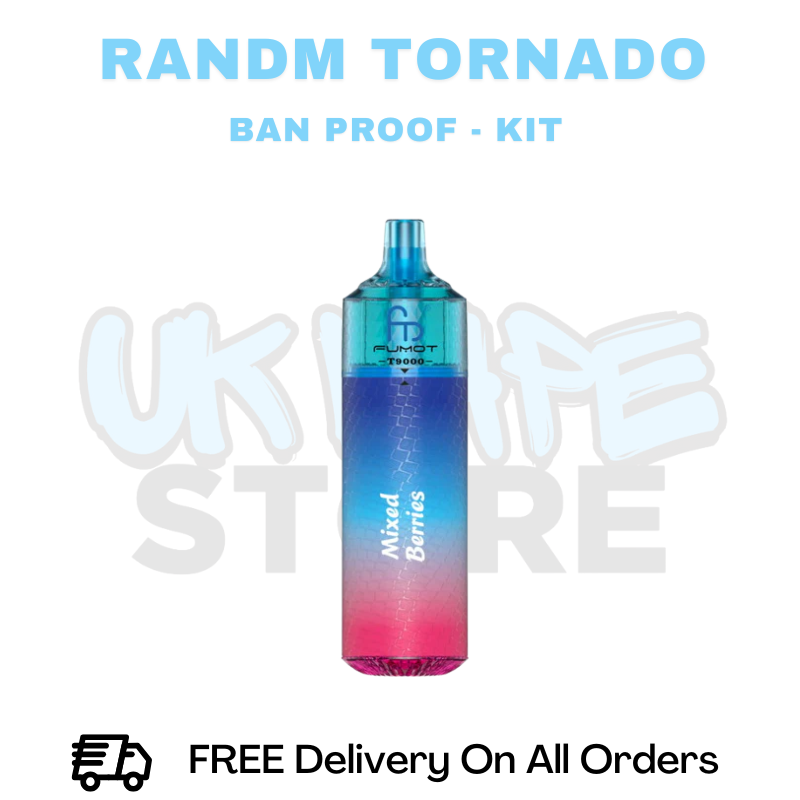 Buy Online Mixed Berries RandM T9000 Prefilled Pod Kit - ONLY £5.99