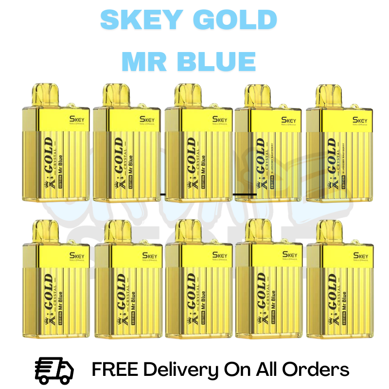 Buy Online Mr Blue SKEY Crystal Gold 600 Box Of 10