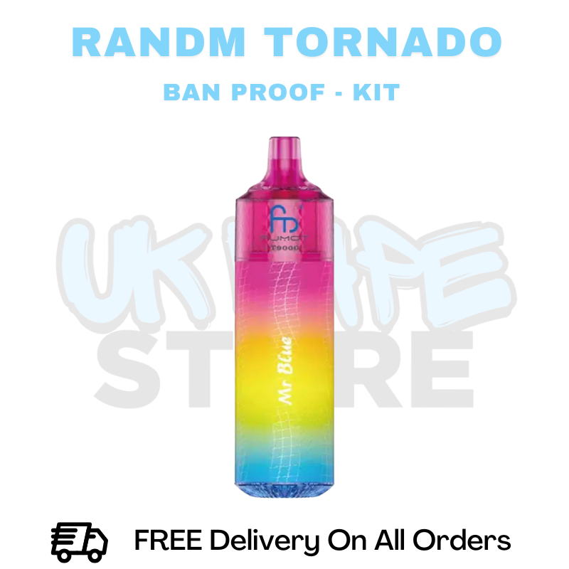 Buy Online Mr Blue RandM T9000 Prefilled Pod Kit - ONLY £5.99