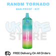 Buy Online Raspberry Watermelon RandM T9000 Prefilled Pod Kit - ONLY £5.99