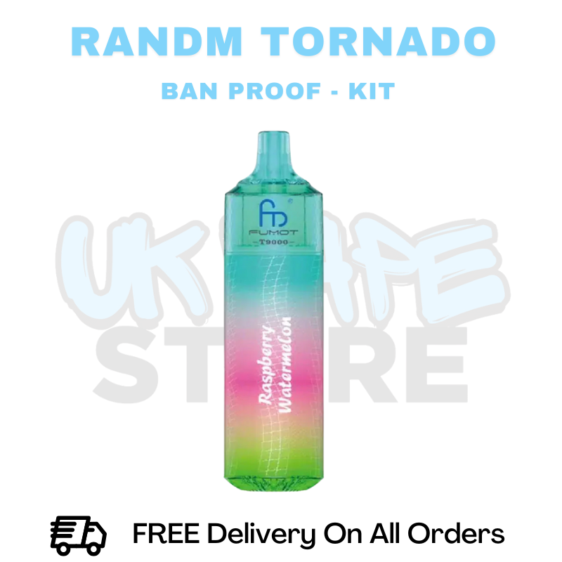 Buy Online Raspberry Watermelon RandM T9000 Prefilled Pod Kit - ONLY £5.99