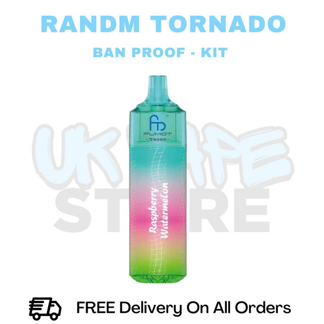 Buy Online Raspberry Watermelon RandM T9000 Prefilled Pod Kit - ONLY £5.99