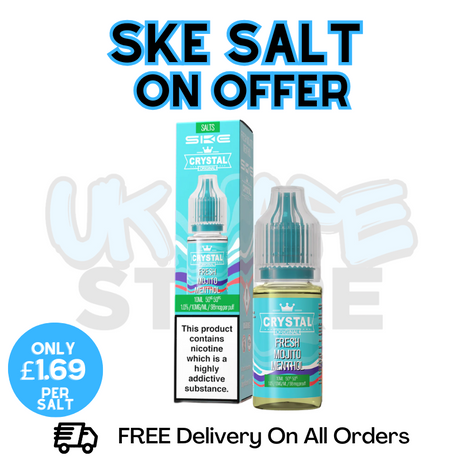 Shop Fresh Menthol Mojito SKE Crystal Nic Salt | ONLY £1.69 | Lowest Price - UK Vape World