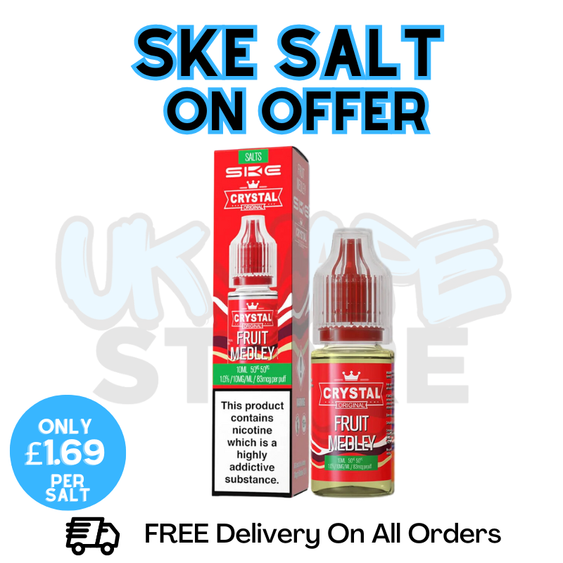 Shop Fruit Medley SKE Crystal Nic Salt | ONLY £1.69 | Lowest Price - UK Vape World