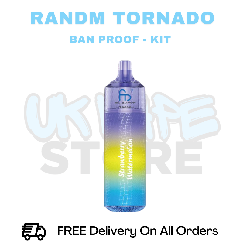 Buy Online Strawberry Watermelon RandM T9000 Prefilled Pod Kit - ONLY £5.99