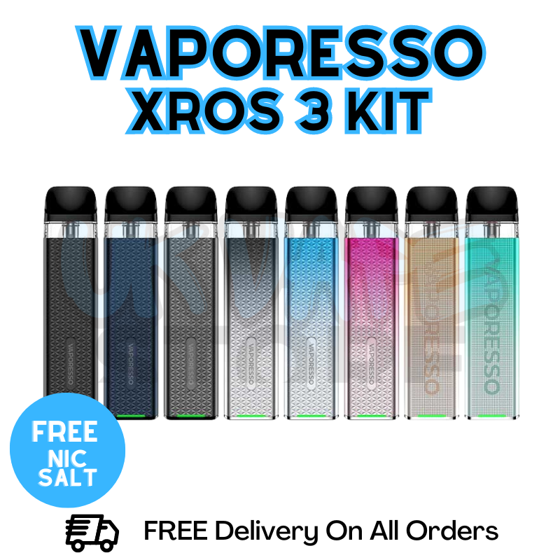 Vaporesso Xros 3 Vape Kit - ONLY £16.99 | FREE SHIPPING