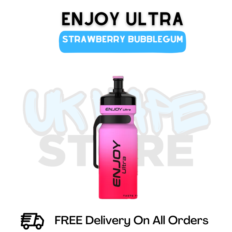 Buy Online Strawberry Watermelon Bubblegum Enjoy Ultra 9000 9K Puff - £6.99