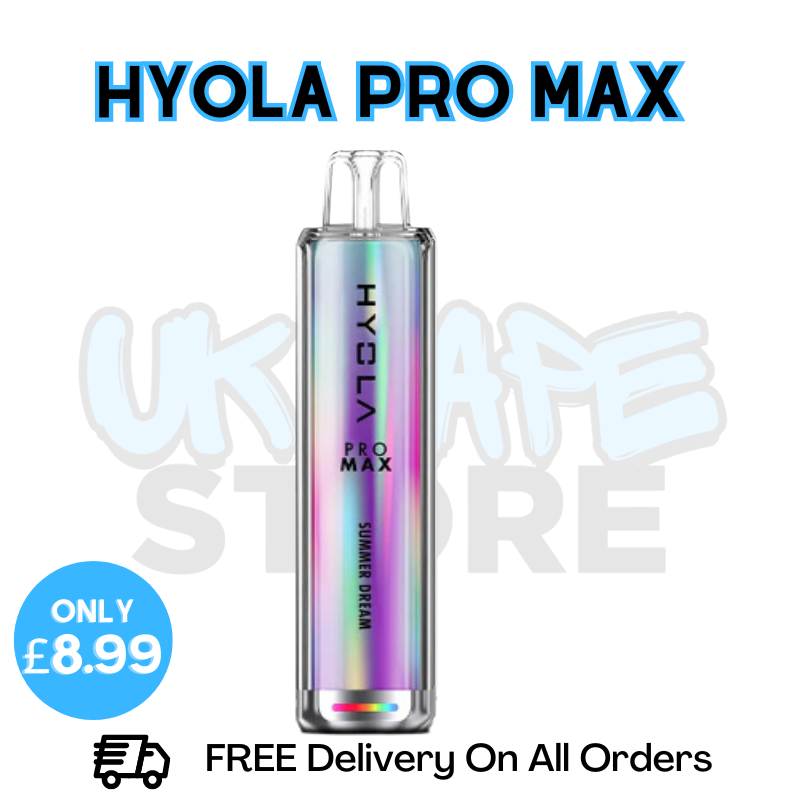 Shop Summer Dream Hyola Pro Max 6000 Puff - Only £8.99 - UK Vape Store