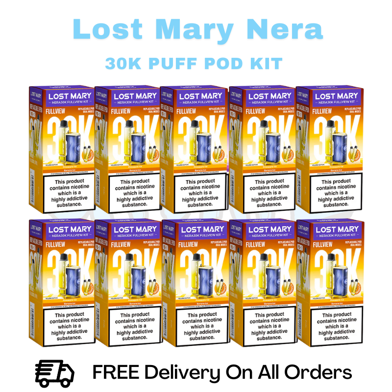 Buy Online Yellow edition Lost Mary 30K Nera Kit Box Of 10