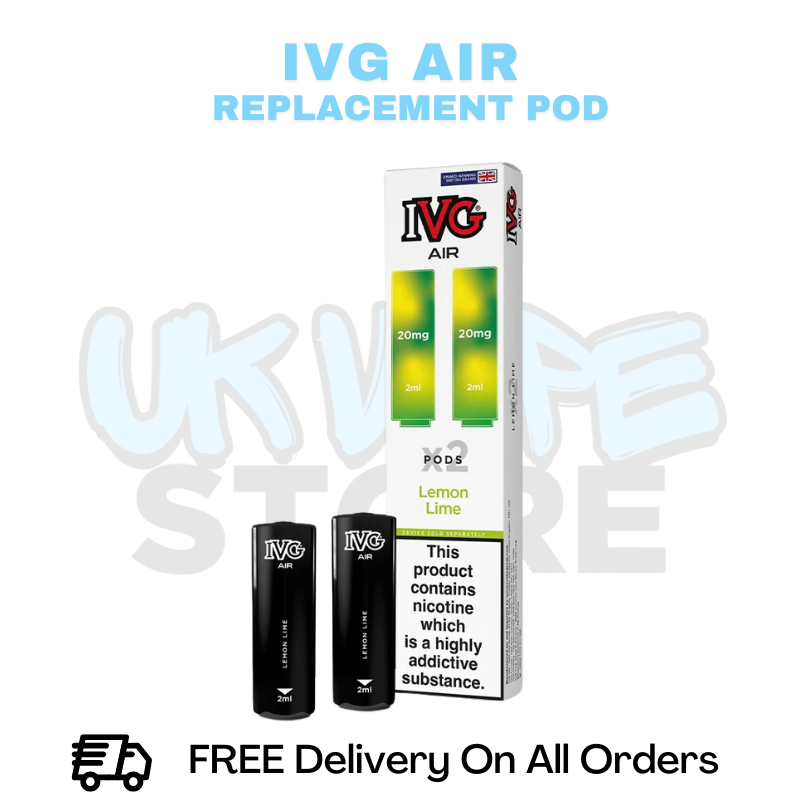 Buy Online Lemon Lime IVG Air Prefilled Pod - £3.49