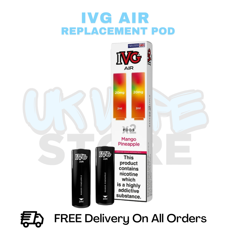 Buy Online Mango Pineapple IVG Air Prefilled Pod - £3.49