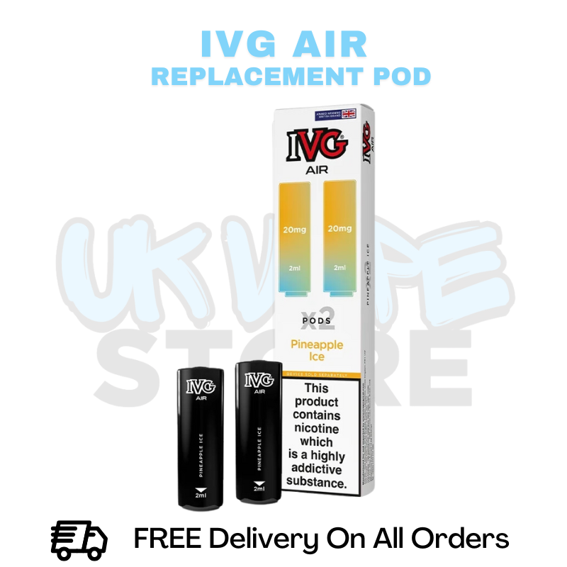 Buy online Pineapple Ice IVG Air Prefilled Pod - £3.49