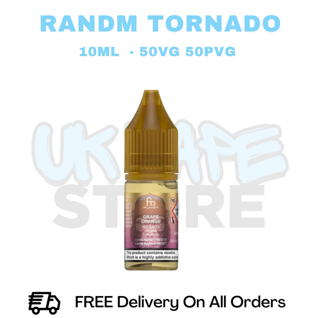 Buy Online RandM Tornado 7000 Grape Orange Nic Salt