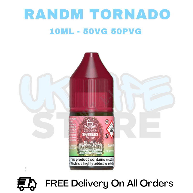 Buy Online RandM Tornado 7000 Rainbow Nic Salt