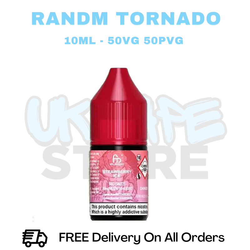 Buy Online RandM Tornado 7000 Strawberry Ice Nic Salt