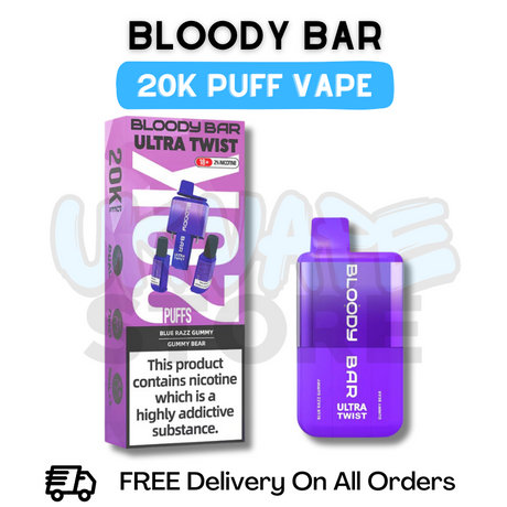 Collection Bloody Bar 20K Disposable | ONLY £7.99 | 20+ Flavour Combos - UK Vape Store