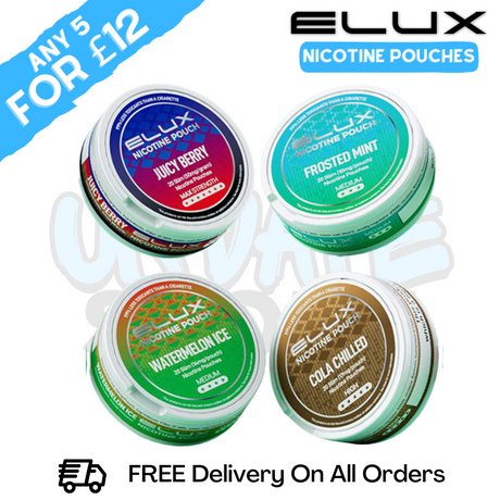 Shop Nicotine Pouches | Elux, Tacja, Lost Mary Airplane Mode | - UK Vape Store
