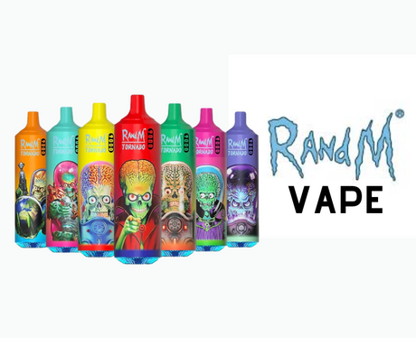 Shop RandM Tornado 9000 Puff | 35+ Flavours | £5.99 - UK Vape Store
