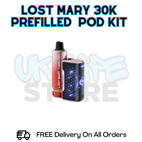 Lost Mary 30K Puff Nera Pod Device – Cherry Edition