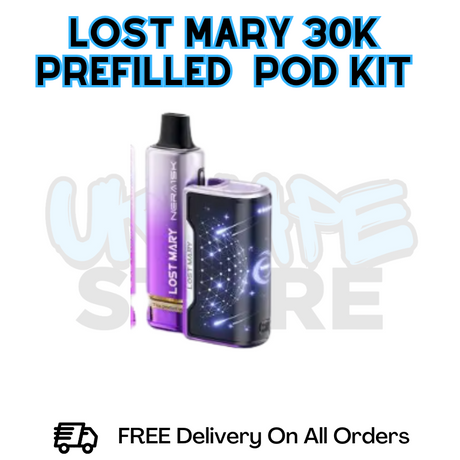 Lost Mary 30K Puff Nera Pod Device – Purple Edition