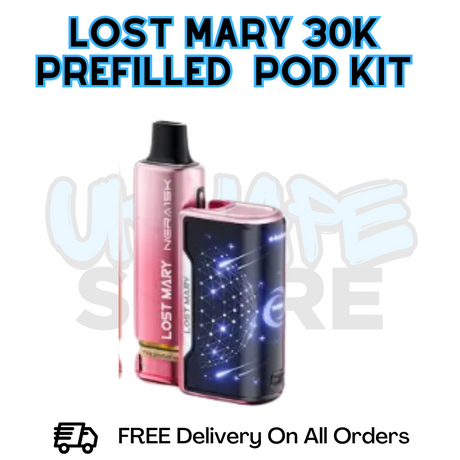Lost Mary 30K Puff Nera Pod Device – Red Edition