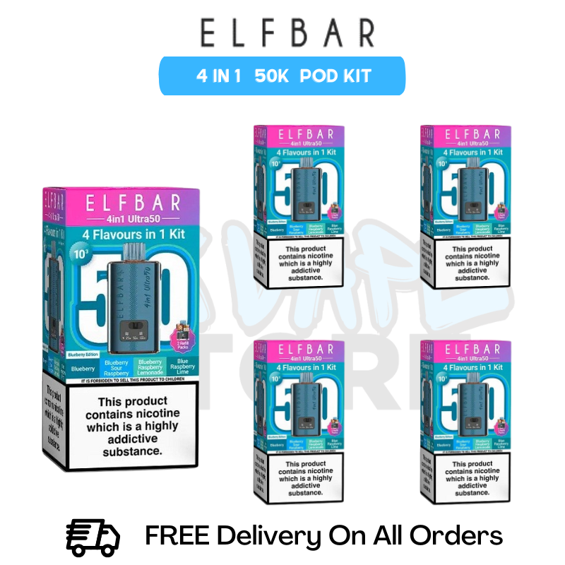 Berry Edition Elf Bar Ultra 50K Box Of 5