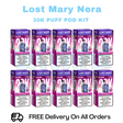 Shop Berry Edition Lost Mary 30K Nera Kit Box Of 10 - UK Vape World