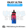 Buy Online Blue Razz Cherry Enjoy Ultra 9000 9K Puff - £6.99