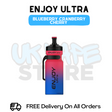 Buy Online Blueberry Cranberry Cherry Enjoy Ultra 9000 9K Puff - £6.99