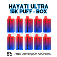 Buy Online Blueberry Hubba Bubba/ Watermelon Hubba Bubba Hayati Pro Ultra 15K Puffs Box Of 10 - £85.99 (Copy)